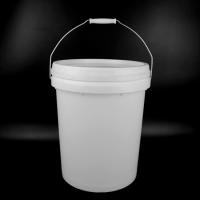 Seaux en plastique de gallon de la certification 19L de GV cinq avec des couvercles