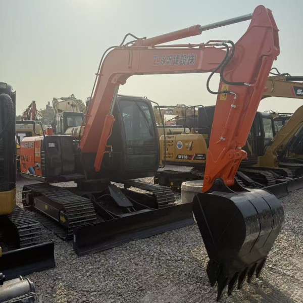 Heavy Duty HITACHI ZX70 7Ton Hydraulic Strong Power Used Excavator Ready for Work