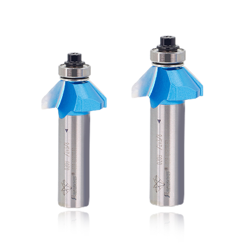 Lamboss V Router Bit 45 градусов Шамфер Бит с подшипником гравировки битов маршрутизатора