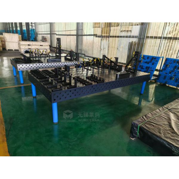 3D Welding table 3000 x1500 x100mm Nitrided Finish 12mm Table Plate 16mm Hole