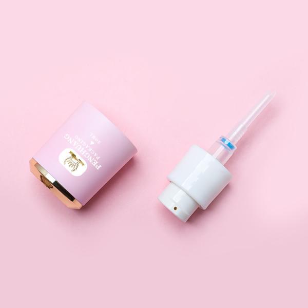 Garrafa cosmética de vidro de empacotamento da fundação dos cuidados com a pele por atacado de vidro feitos sob encomenda da bomba da loção da garrafa da fundação da cor 30ml