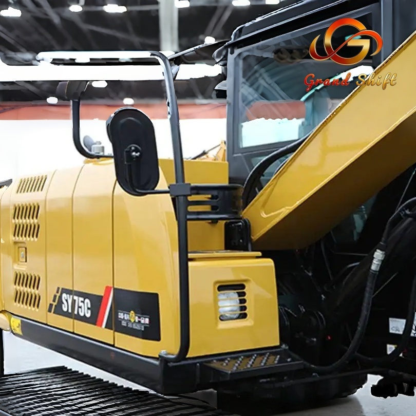 SANY SY75C 7.5Ton Mini Hydraulic Excavator with High Efficiency and Low Fuel Cost
