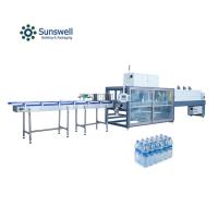 Performance stable de la bouteille en verre de vin contraction machine d'emballage à rétrécissement thermique boisson gazeuse film thermique tunnel machine de rétrécissement