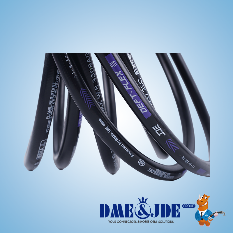 SAE J517 R16 Hydraulic Standard Hose Wire Braided Synthetic Rubber