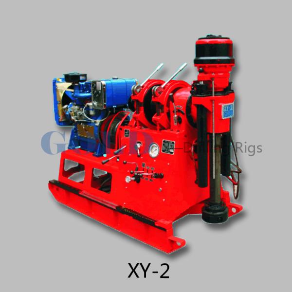 XY-2BLB crawler mounted portable water drilling rig China gold supplier