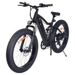 500W 48V 12AH Carbon Fiber Electric Mountain Bike Lithium Battery powered