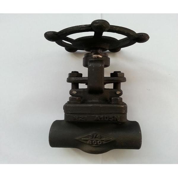 A105 API Forged Steel Gate Valve With SW Threaded Flange End ,150LB - 1500LB