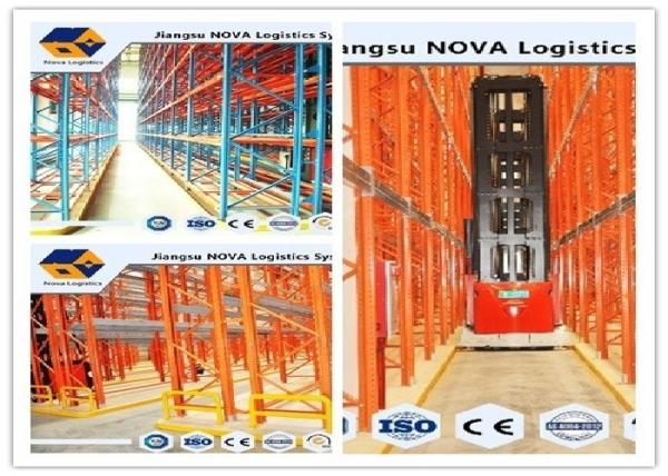 A capacidade personalizou a pálete de VNA que submete ISO9001 para necessidades específicas do armazenamento