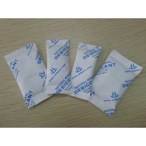 MDH-30 Drying Desiccant Packs , 30g Bentonite Clay Desiccant For Garment And Textile