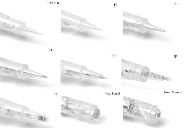 Disposable permanent makeup Cartridge needles for Tattoo 1RL/3RL/5RL/7RL/5F/7F