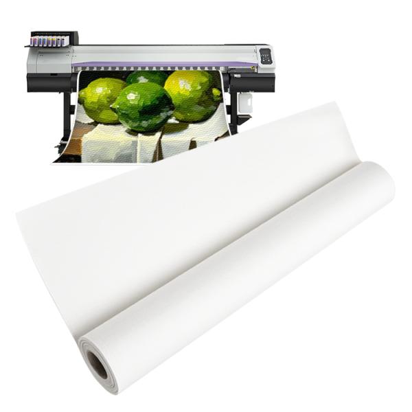 Acid Free 280gsm Matte Polyester Canvas Roll for Eco-Solvent Latex and UV Printers with Multiple Sizes and Free Samples