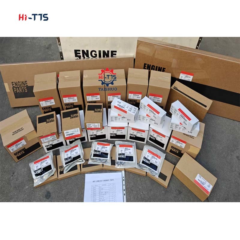 Construction Machinery Parts 4934860 4955251 3904167 3802070 4893693 3941476 3940059 4955229 3943450 for Excavator 6D107 LINER KIT OVERHAUL PARTS