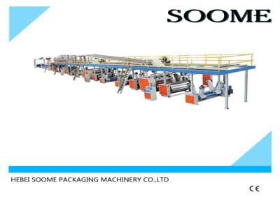High Precision Corrugated Paperboard Production Line 3 Layers 1800 Mm