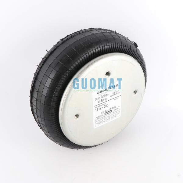 W01-M58-6040 Firestone Air Springs Assembly Metric M8 MAX O.D.  343 mm For Die Stripper