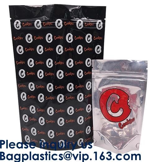 Child Resistant Exit Handle Bags Smell Proof For Legal Medicinal Products Mylor Foil k Bag