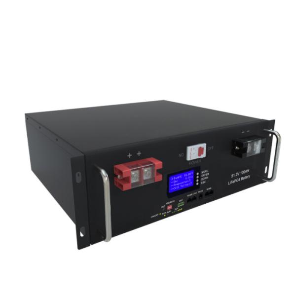 Durable 51.2V 100A UPS Battery Cell Anti Corrosion Stable With BMS