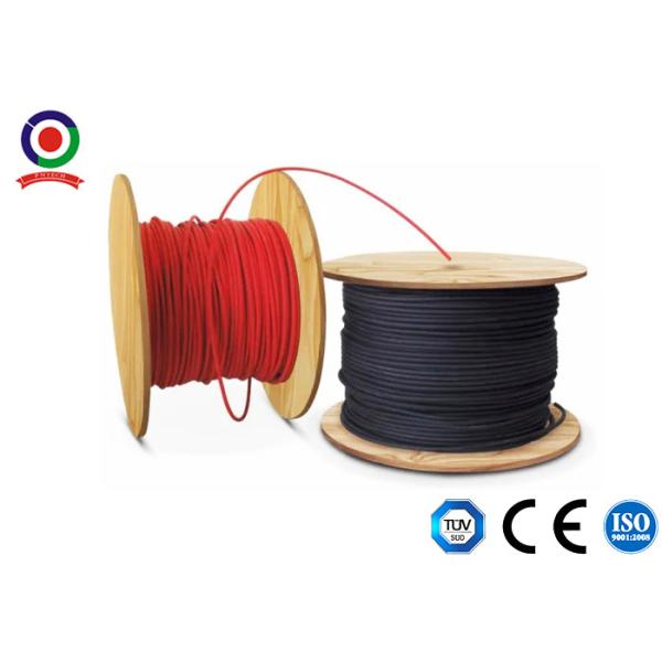 500m/Roll Photovoltaic TUV Solar Cable 6mm2 for solar power project
