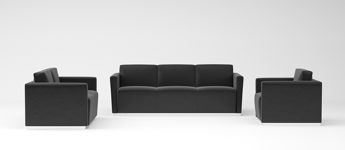 Badman Series Office Reception Sofa Custom Office Lobby Sofa