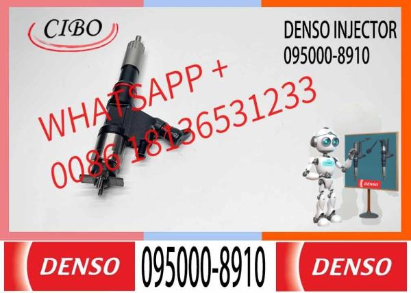 Injecteur Common Rail 095000-8910 095000-6700 095000-6701 R61540080017A pour HOWO SINO TRUCK pour Denso