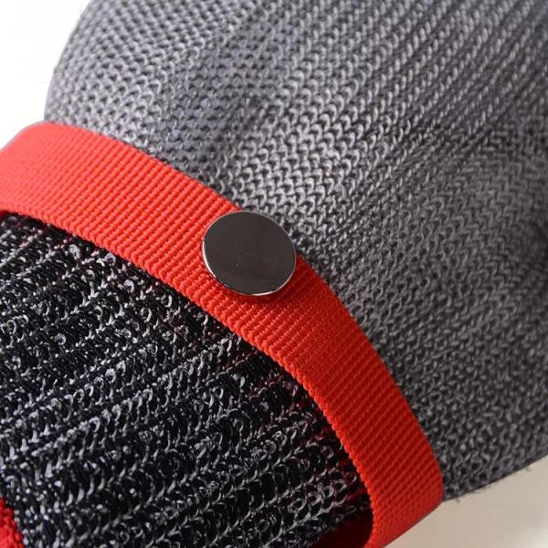 Resistant Anti Cut Safety Stainless Steel Metal Mesh 5 Fingers Butcher Gloves