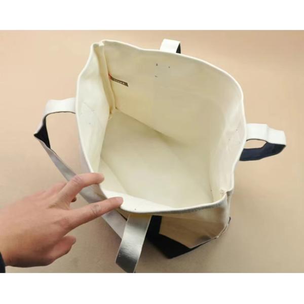 Organic Reusable Foldable Custom Design Print Cotton Canvas Tote Bag for Shopping