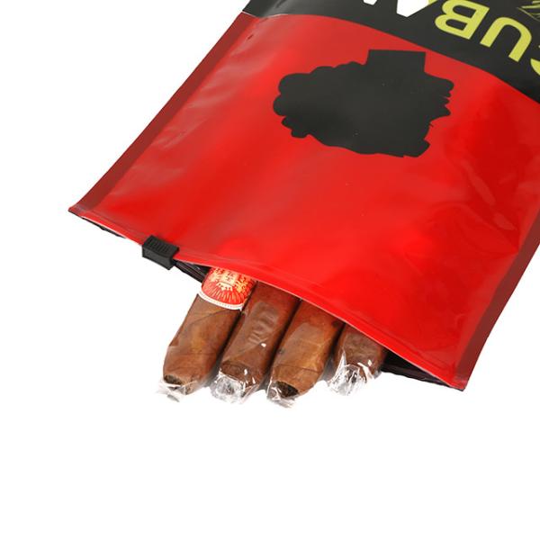 Resealable Humid Resistant Large Capacity 30x37mm 20 Cigar Humidor Bags