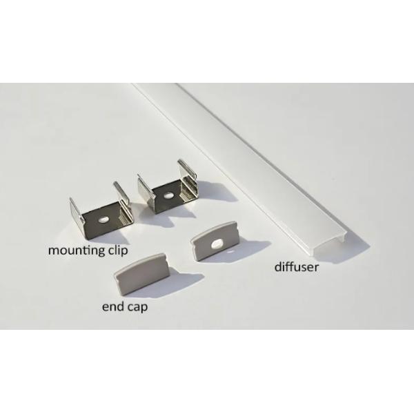 7.8*9mm Slim Rimless LED Aluminium Profile Light For LED Strip Lights