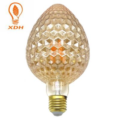 Morango clara decorativa dos bulbos 160Lm 4W do filamento do OEM