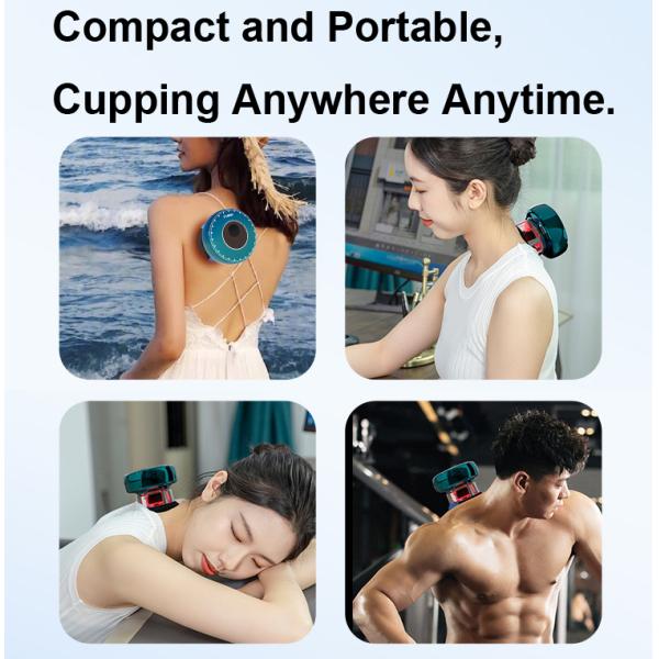 Charging Time Approx 4hrs Electric Cupping Massager with Digital Therapy and Vacuum Cup