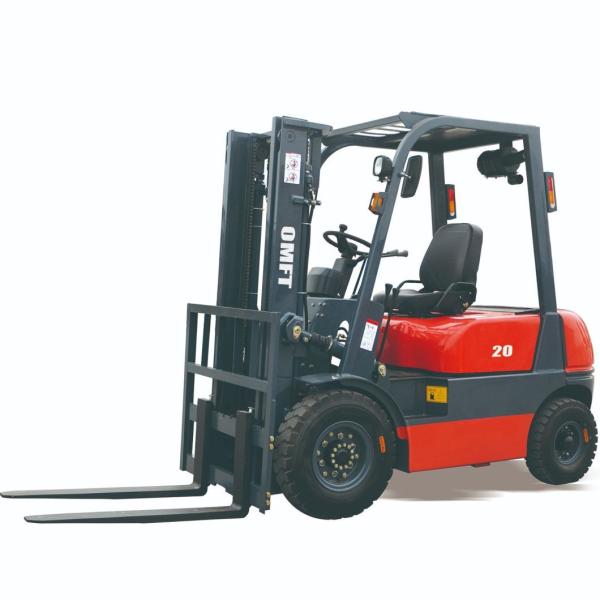 2 Ton Diesel Forklift Truck with C240 Isuzu Diesel Engine Lift Height 3000-7000mm
