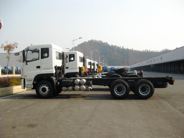 Euro3 375HP DONGFENG Cummins RHD Camión EQ1250AY 6x4 Cargo Truck