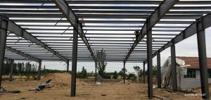 Prefabricated Light Structural Steel Structure Construction With Low Cost
