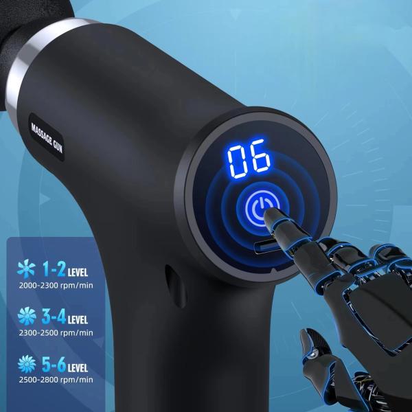 Powerful Cordless Electric Snow Blower Massager for Muscle Recovery and Relaxation