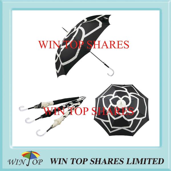 Famous Advertisement Logo Umbrella with Crystal J Handle