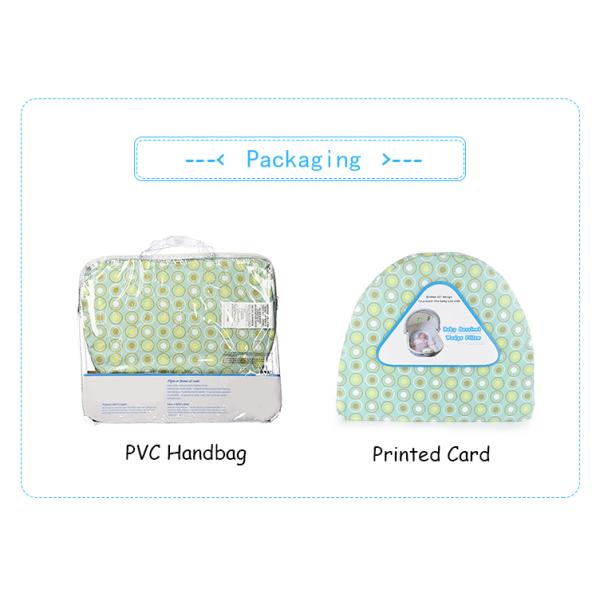 Organic Cotton Memory Foam Pillows Wedge Bassinet Positioner Baby Sleep Bed Pillow