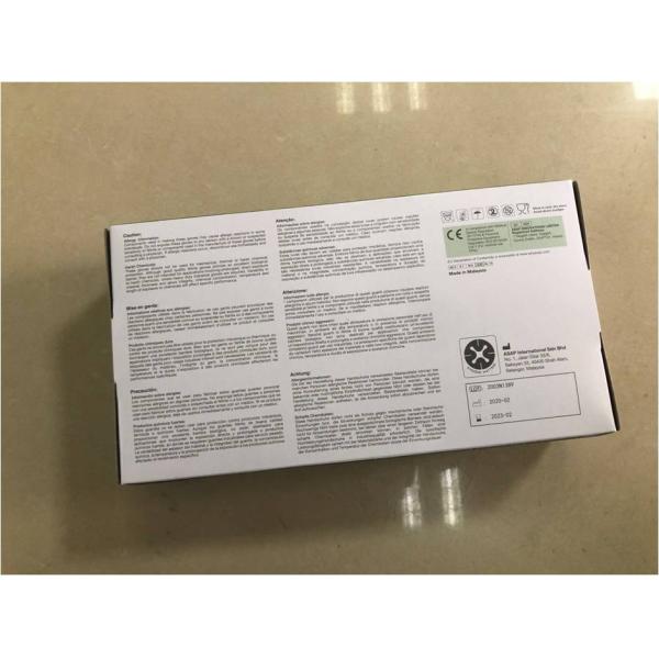 Bodyguards Clear Vinyl Nitrile Medical Examination Gloves / Blue Nitrile Exam Gloves