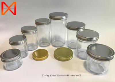 Strawberry Orange Sauce Recycled Glass Jars , Bulk Glass Containers Slip Resistant