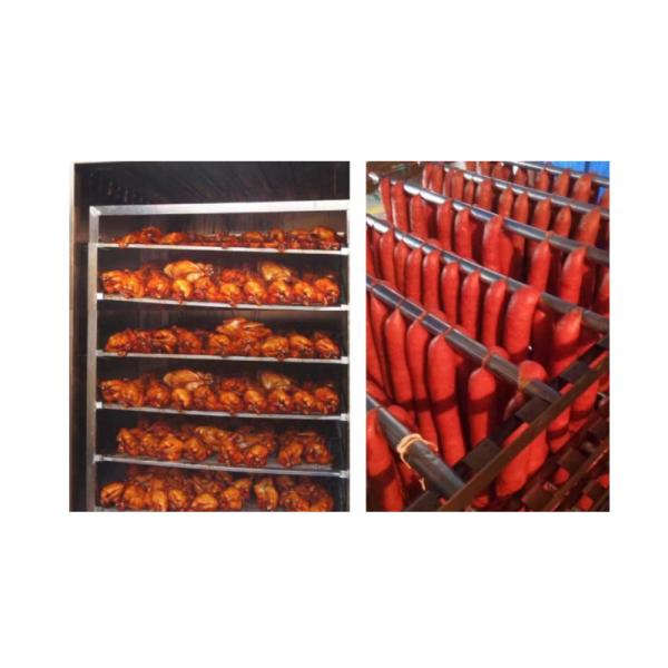 80L Cheap Smoked Salmon Smoking Machine Ce Certificate