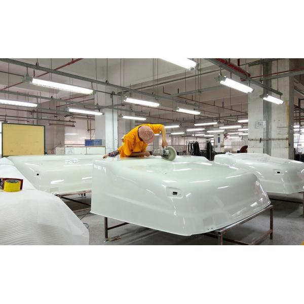 molded fiberglass travel trailers parts/custom GFRP trailer body/Front and Rear Caps