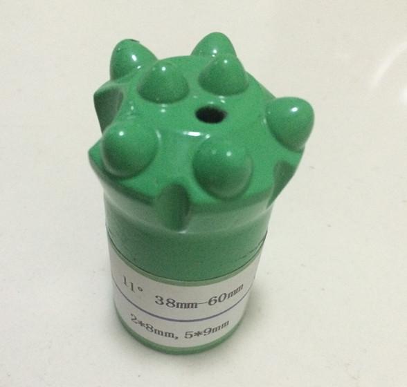 34mm/35mm sete bocados de botão afilados da perfuração de rocha do botão para a indústria