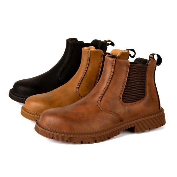 Sapatos de piel de caucho de moda para hombres