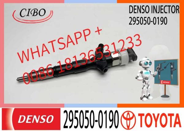 295050-0190 23670-0L100 Injector Nozzle Diesel Engine Components Hilux 1KD-FTV 3.0L Hilux 2KD-FTV 2.5L