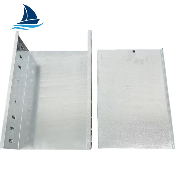 Industrial Hot Dip Galvanized Steel Trough Cable Trunking Electrical Tray for Site Wiring