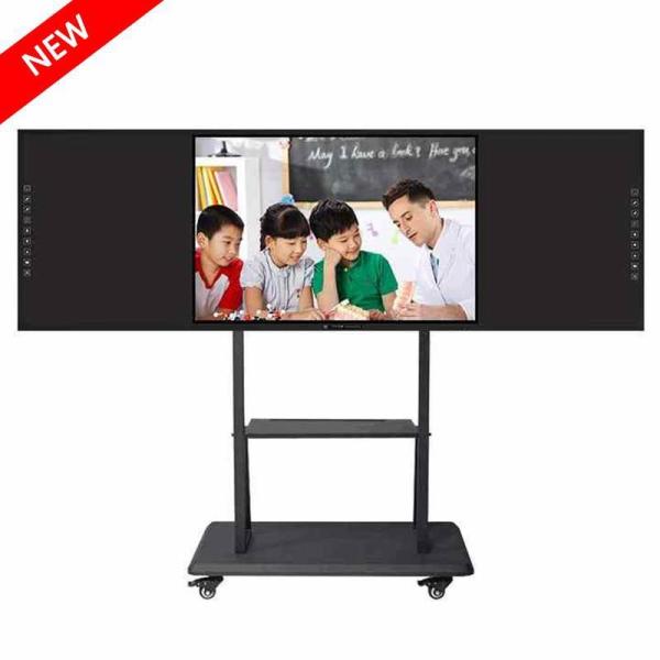 86 Inch Smart Digital Blackboard with Multi Points Capacitive Touch and 4K UHD Anti-Glare Screen for Interactive Teaching