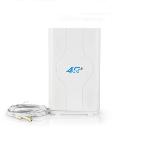 Fast delivery 2019 new mimo omni white 4g 2m rg174 cable sma ts9 antenna