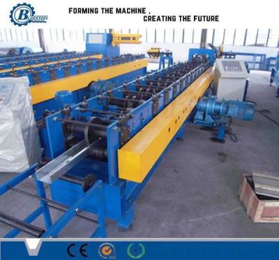 Rolo do Purlin do painel do telhado do metal que forma o controle do PLC da máquina para a forma de C Z