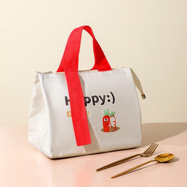 Accepable OEM/ODM Waterproof Soft Thermal Lunch Cooler Bag for Custom Printed Portable