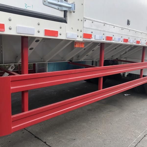 JOST Landing Gear Van Type Trailer Box Trailer 70CBM Semi Trailer for B2B Customers