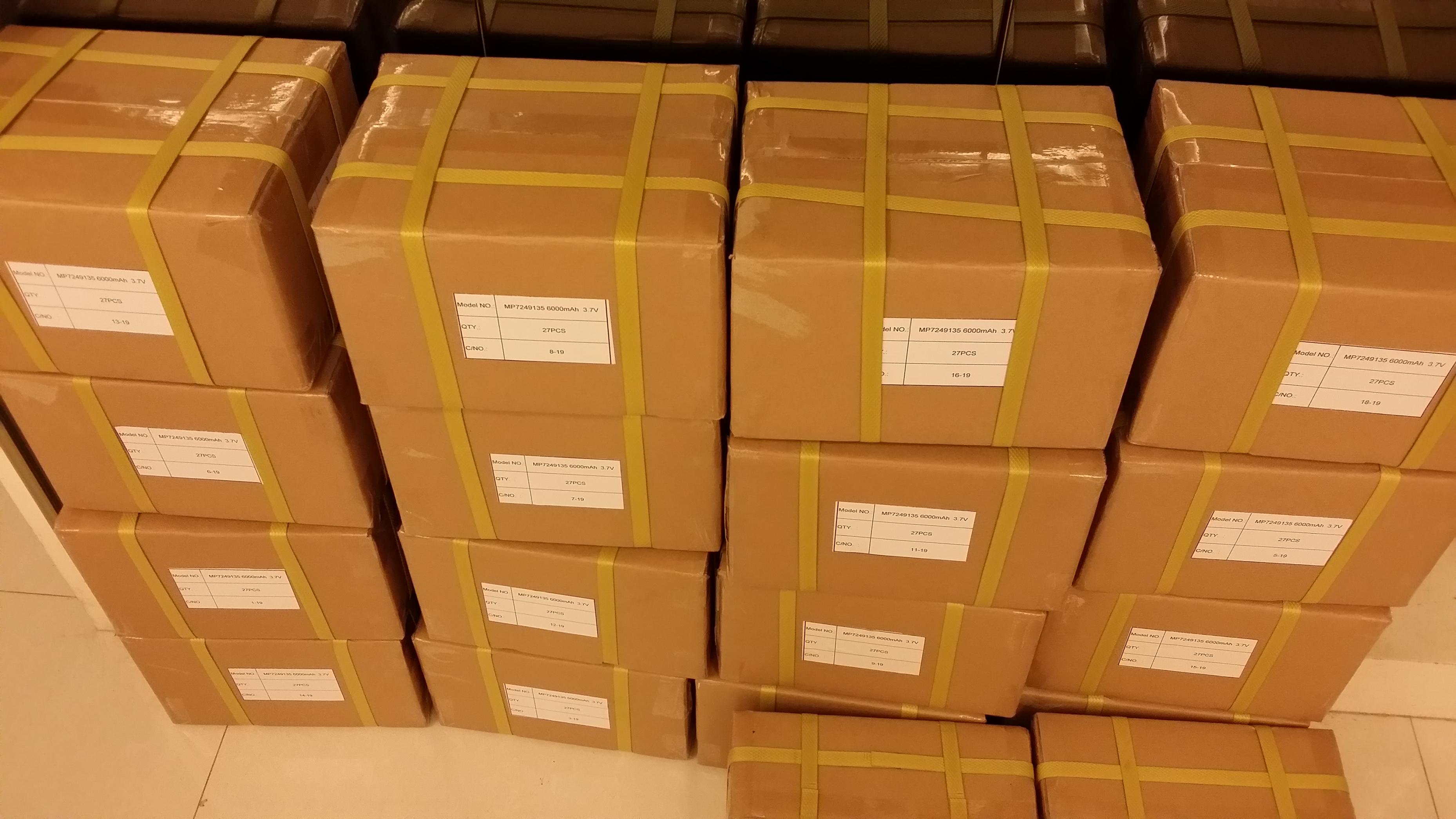 Рециркулировать блок батарей 850mAh 3.7V IEC62133 Li-полимера LiPO для EBook