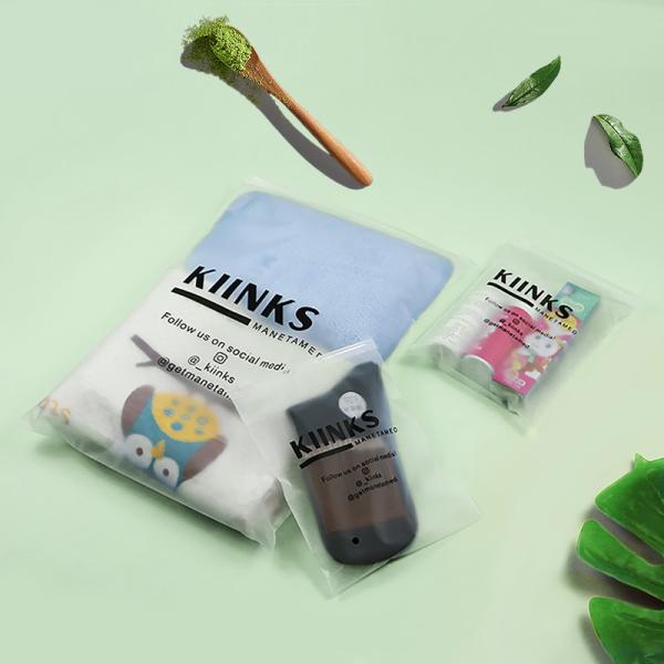 Customizable Thickness PE Zipper Bags For Shoes Clothing Packaging